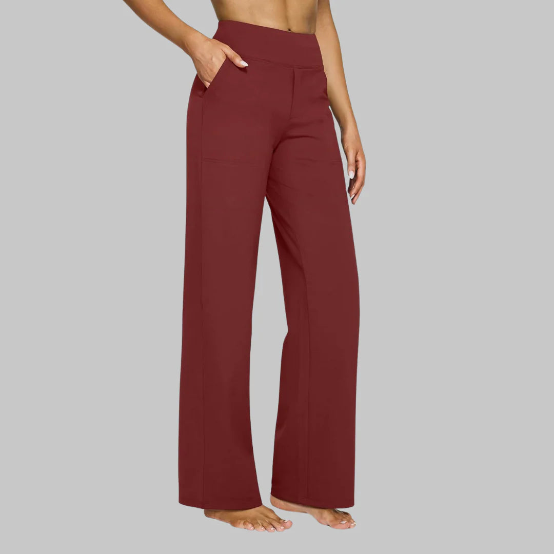 Velour Grace Knit Trousers