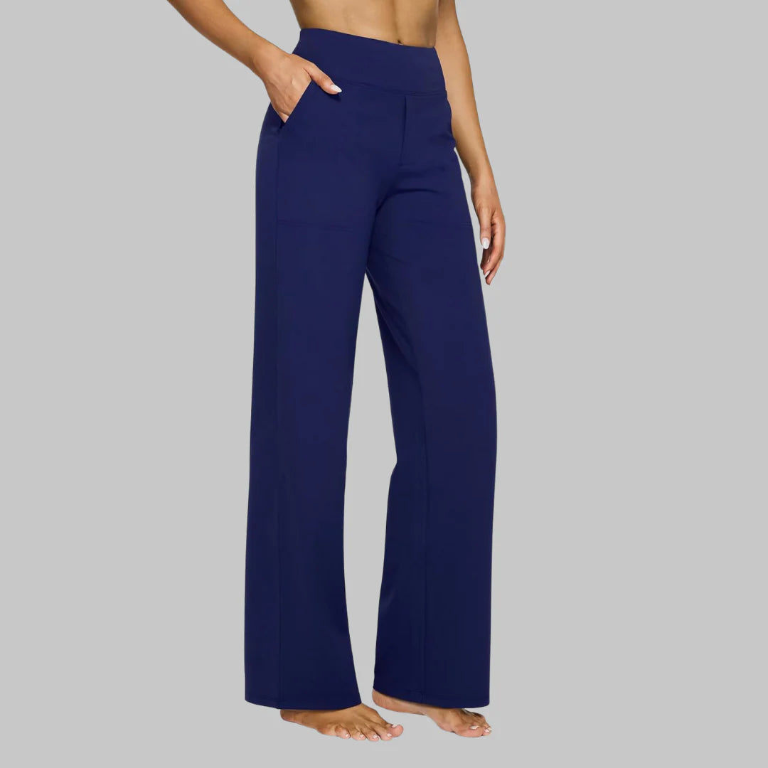 Velour Grace Knit Trousers