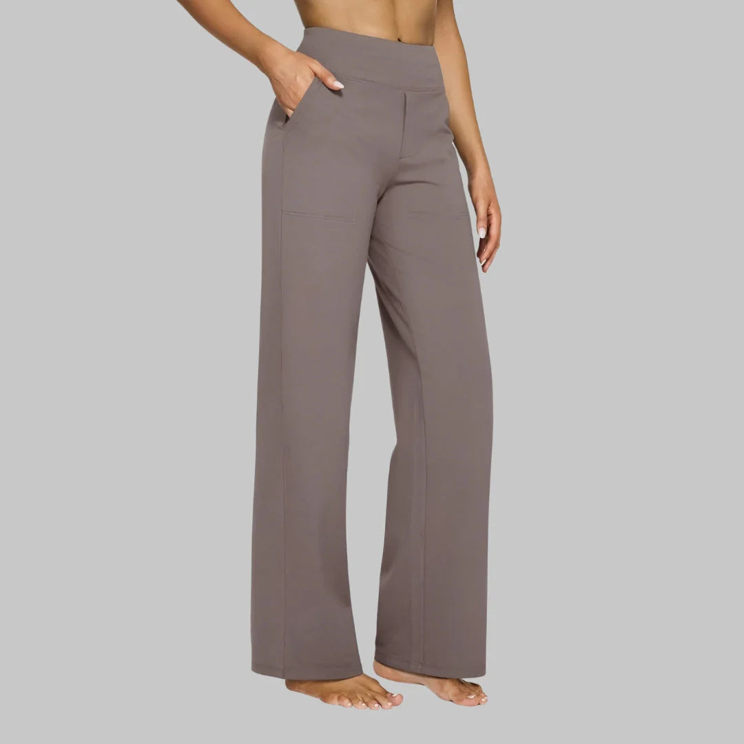 Velour Grace Knit Trousers