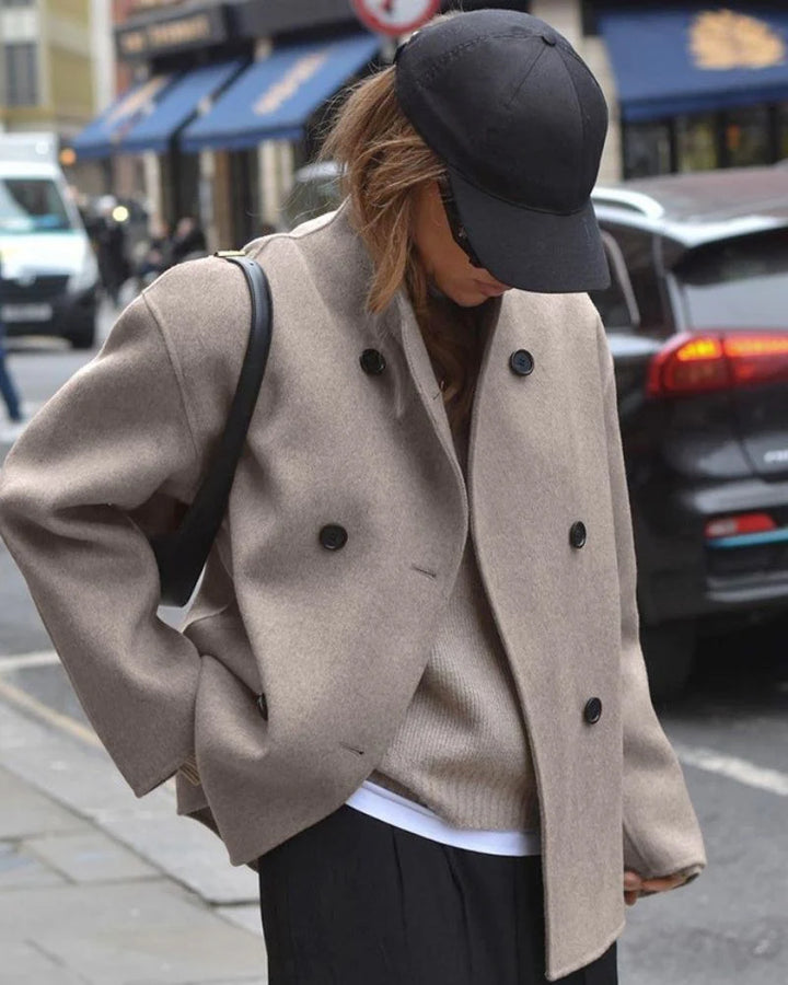 Parisian Chic Oversized Jacket