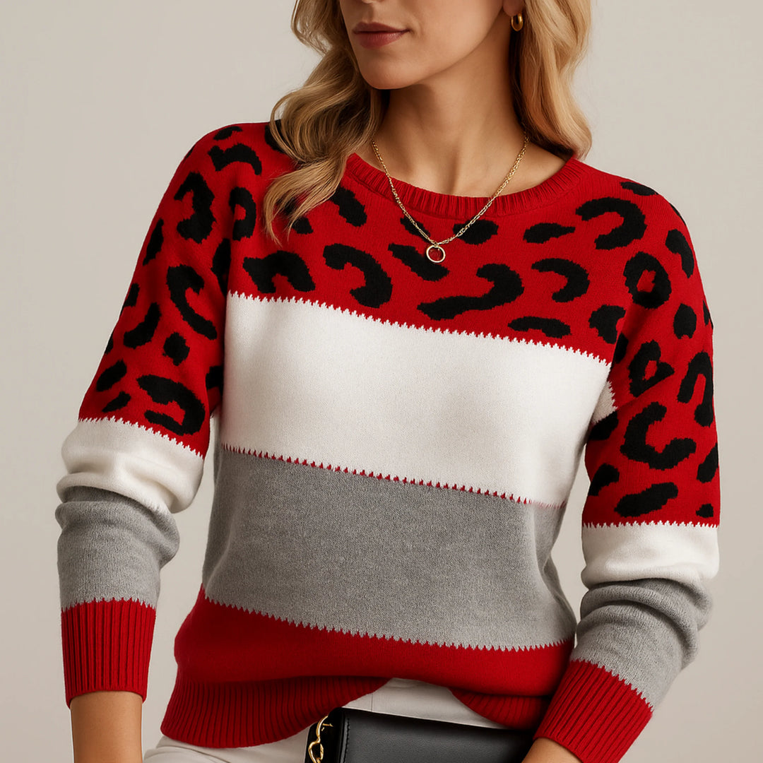 Feline Chic Sweater