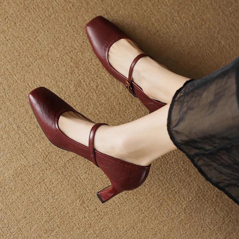 Lizette Luxe Leather Pumps