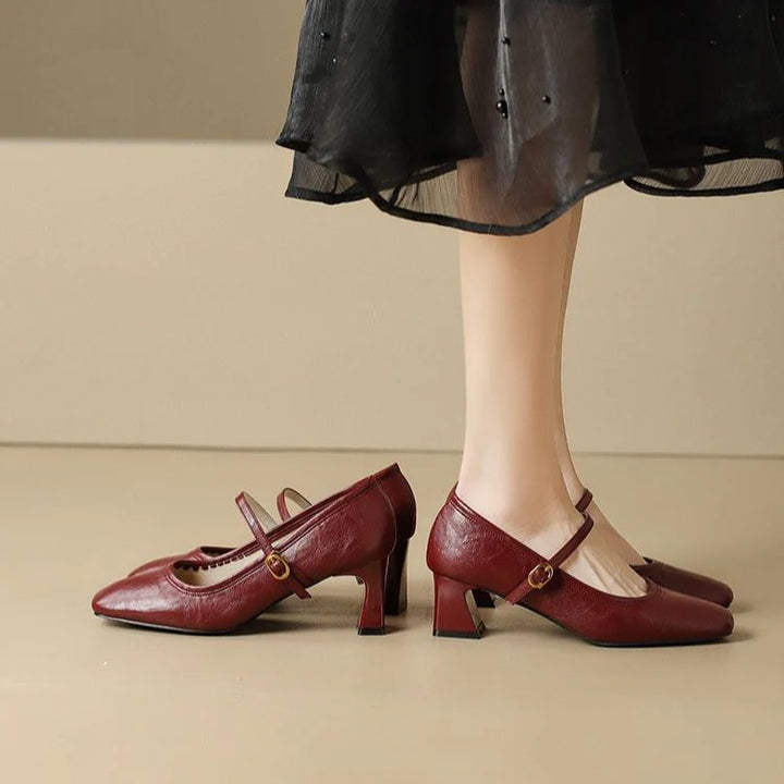 Lizette Luxe Leather Pumps