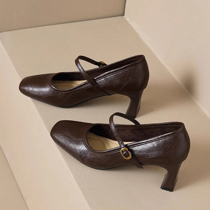 Lizette Luxe Leather Pumps