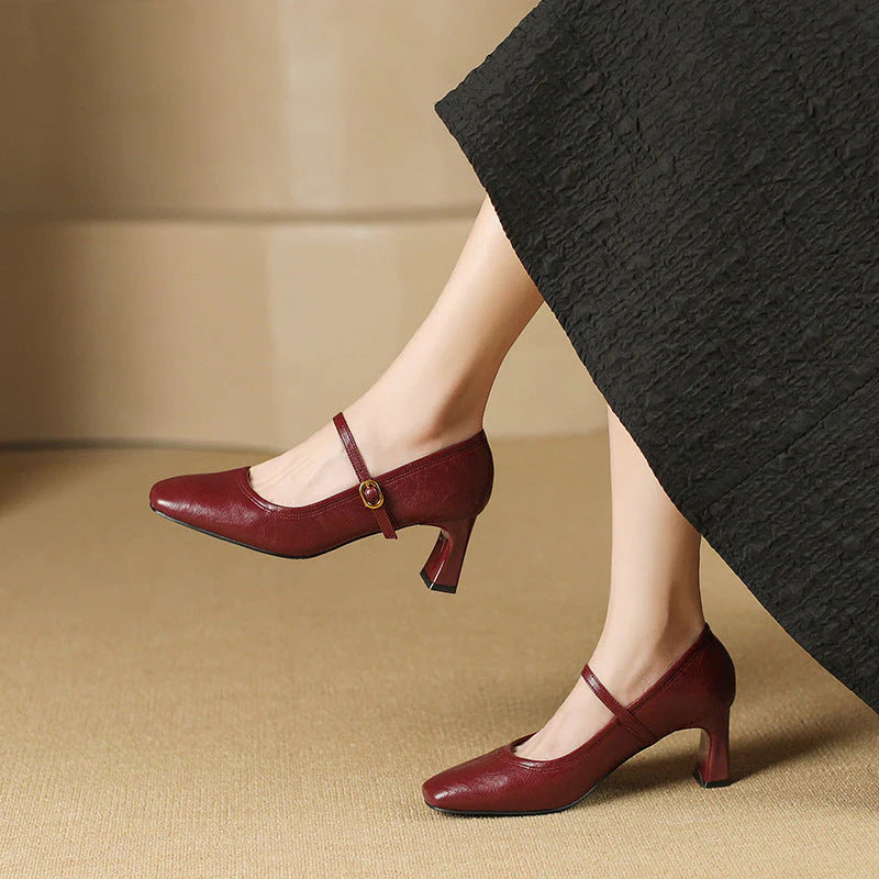 Lizette Luxe Leather Pumps