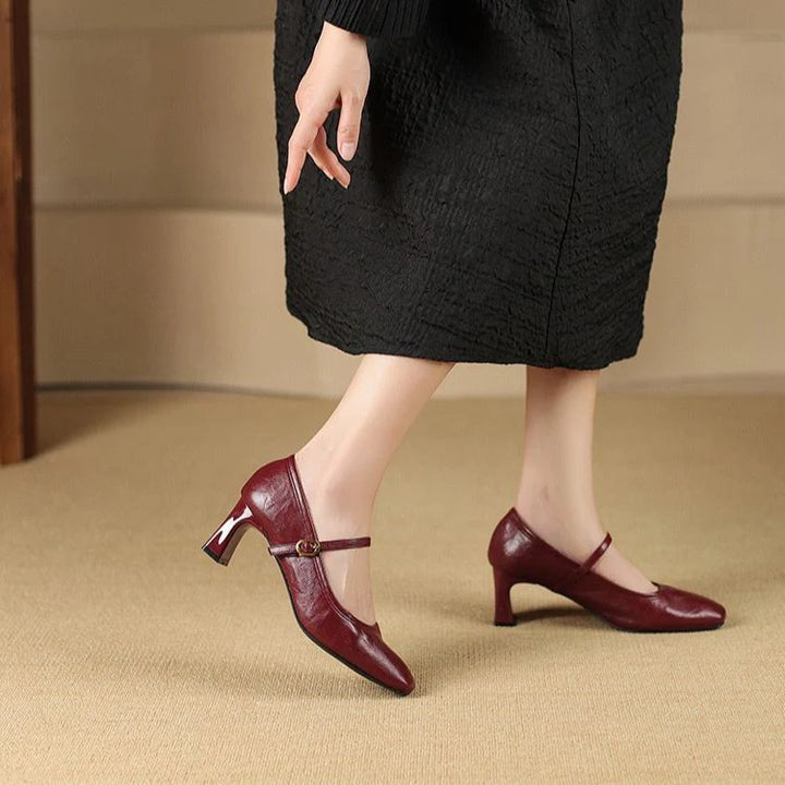Lizette Luxe Leather Pumps