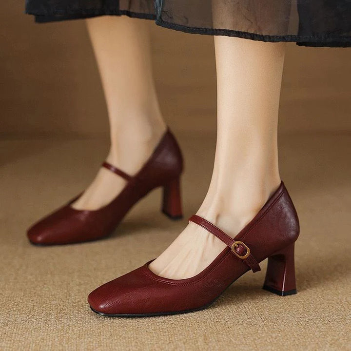 Lizette Luxe Leather Pumps