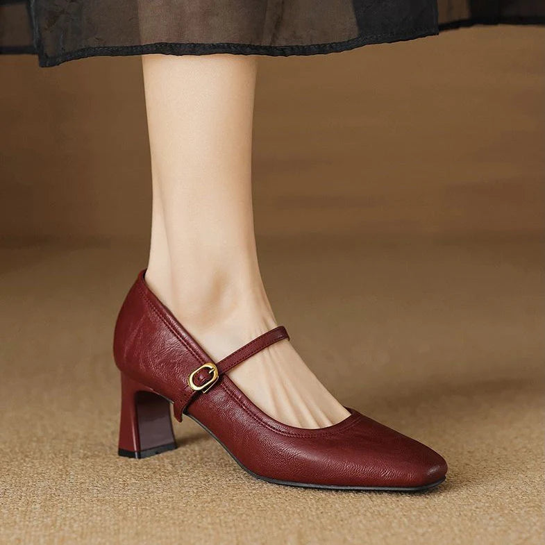 Lizette Luxe Leather Pumps