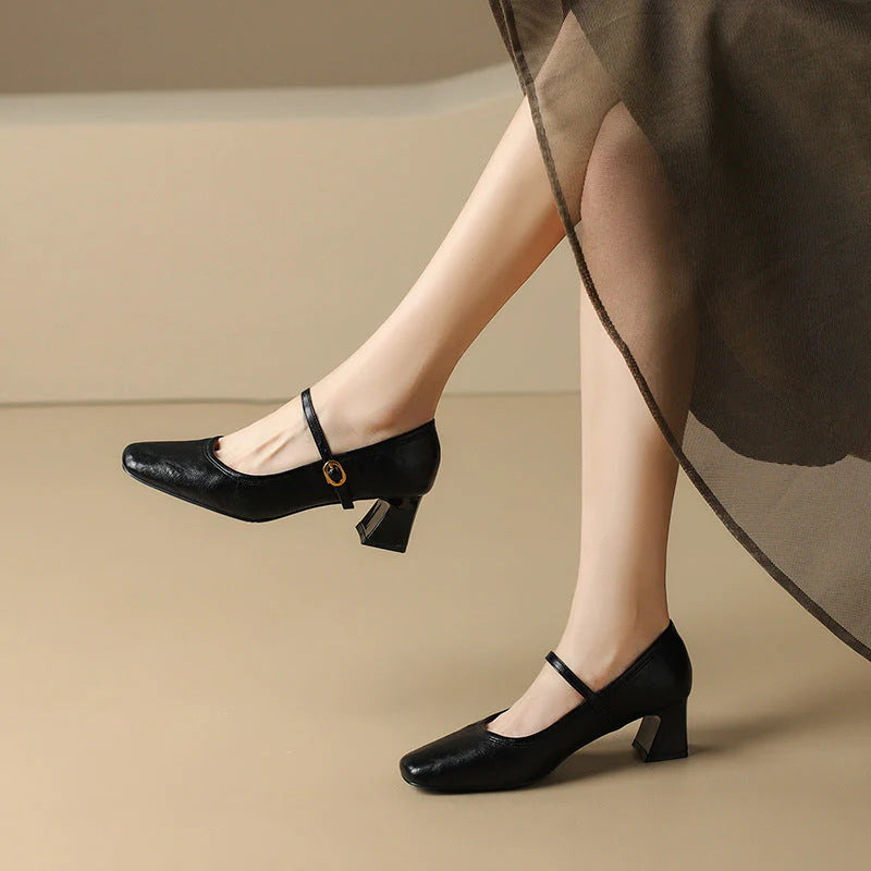 Lizette Luxe Leather Pumps