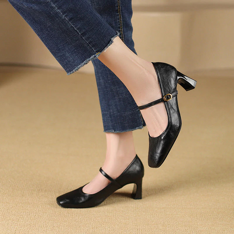 Lizette Luxe Leather Pumps