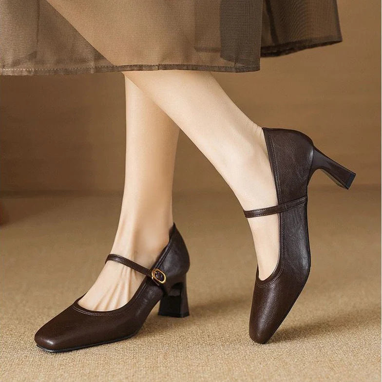 Lizette Luxe Leather Pumps