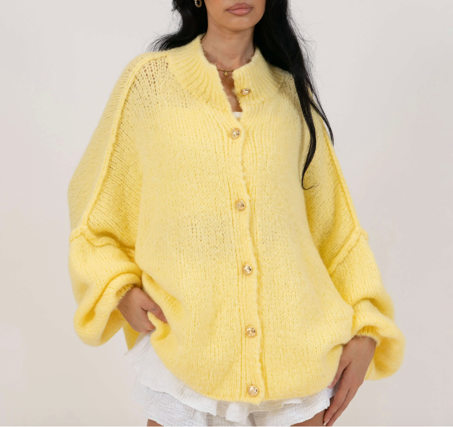 Cozy Glam Oversized Cardigan