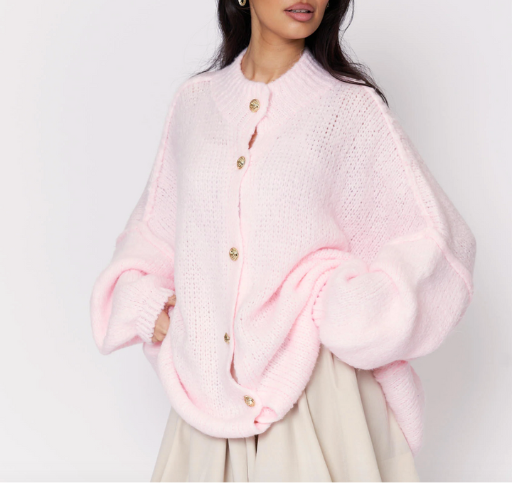 Cozy Glam Oversized Cardigan