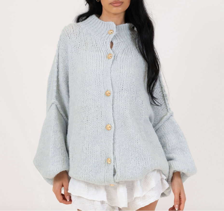 Cozy Glam Oversized Cardigan