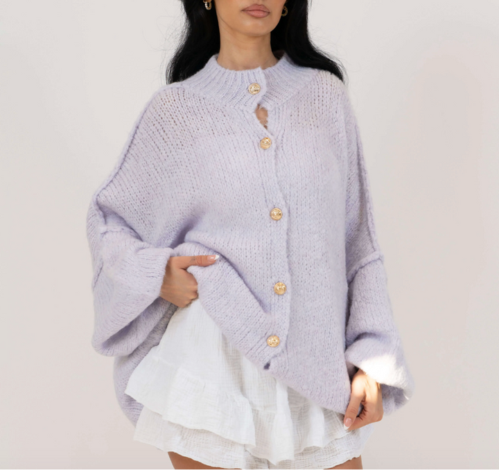 Cozy Glam Oversized Cardigan
