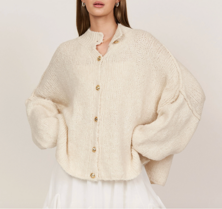 Cozy Glam Oversized Cardigan