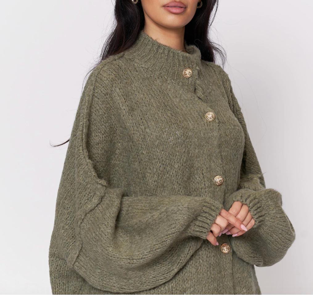 Cozy Glam Oversized Cardigan