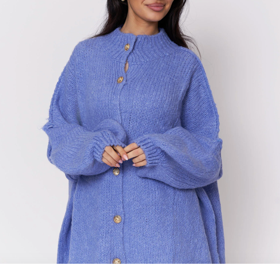 Cozy Glam Oversized Cardigan