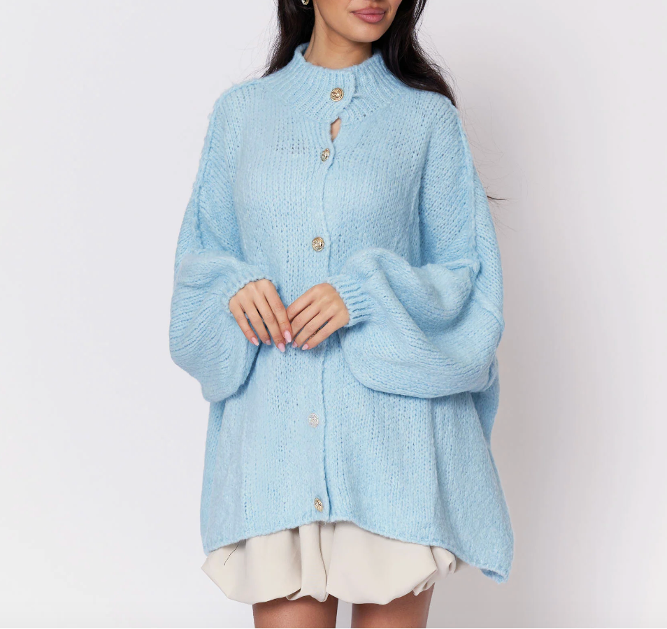 Cozy Glam Oversized Cardigan