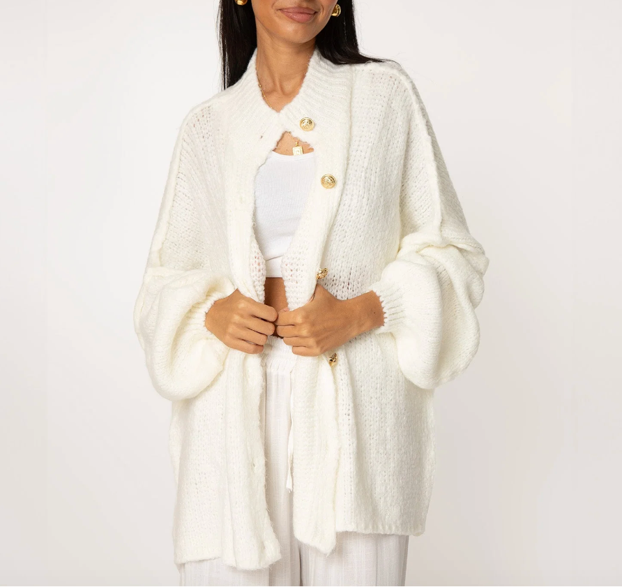 Cozy Glam Oversized Cardigan
