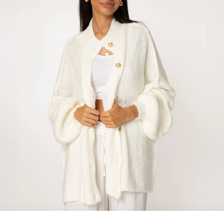 Cozy Glam Oversized Cardigan