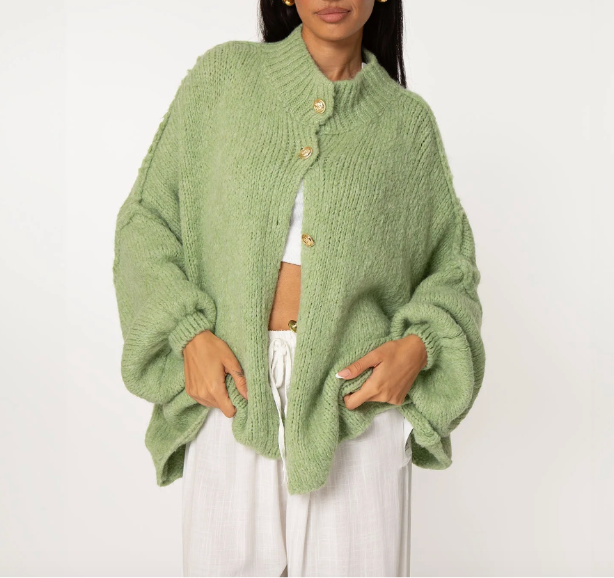 Cozy Glam Oversized Cardigan