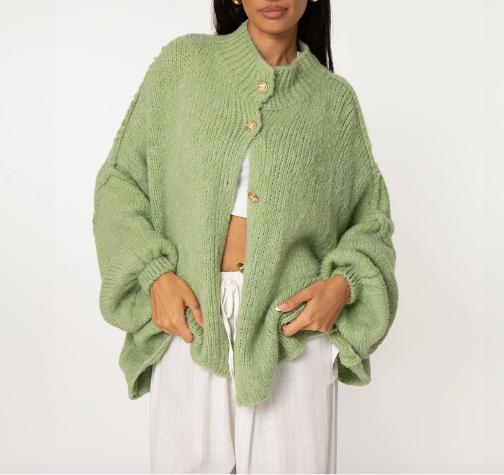 Cozy Glam Oversized Cardigan