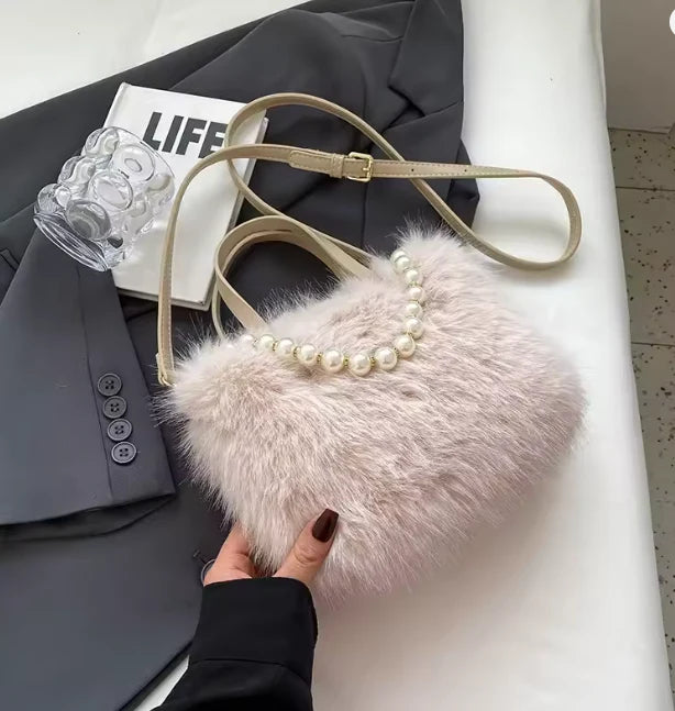 Faux Luxe Fur Bag