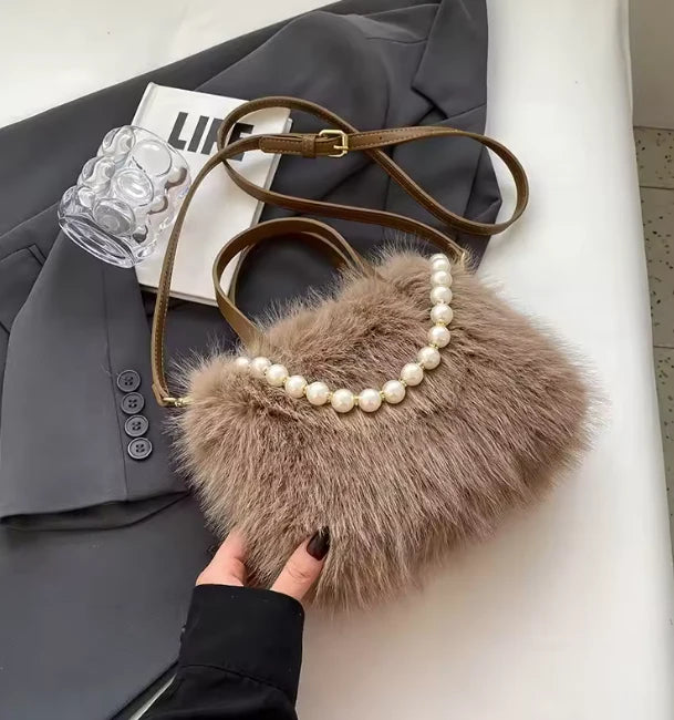 Faux Luxe Fur Bag