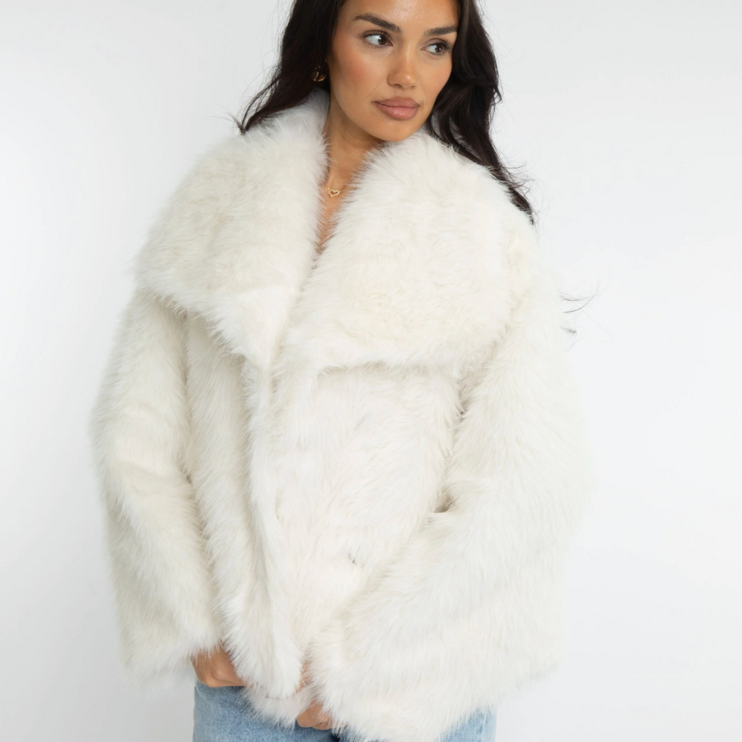 Frosted Charm Faux Fur