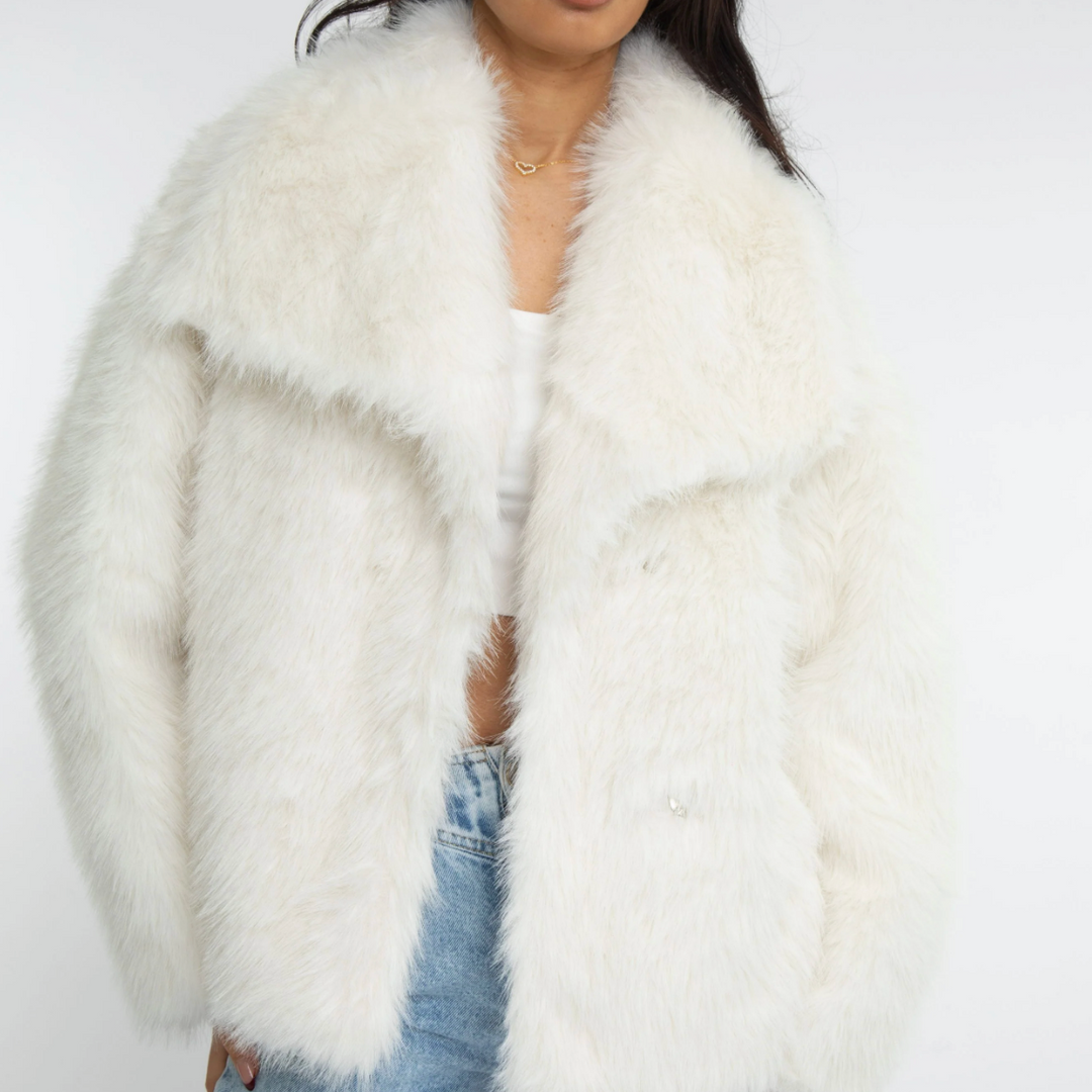 Frosted Charm Faux Fur