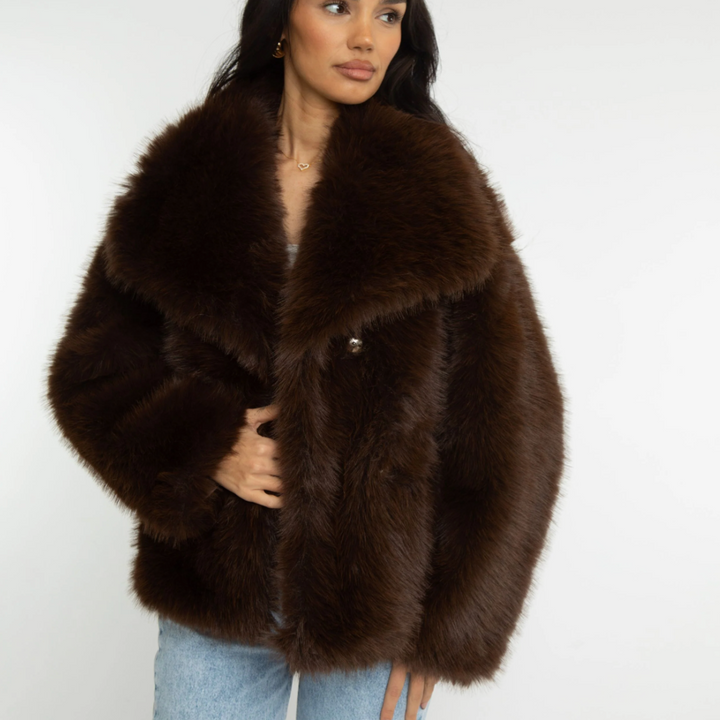 Frosted Charm Faux Fur