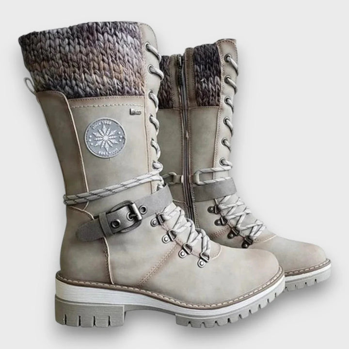Nordic Trek Lace-Up Boots